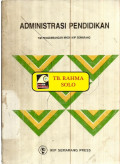 ADMINISTRASI PENDIDIKAN