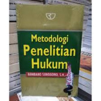 METODOLOGI PENELITIAN HUKUM