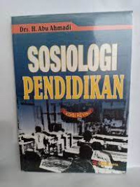 SOSIOLOGI PENDIDIKAN  EDISI REVISI